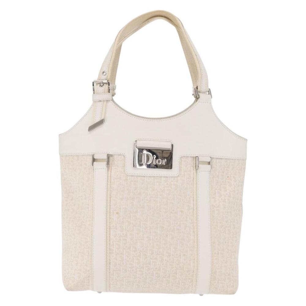 Dior Trotter Tote Bag White